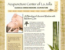 Tablet Screenshot of myacupuncturist.com